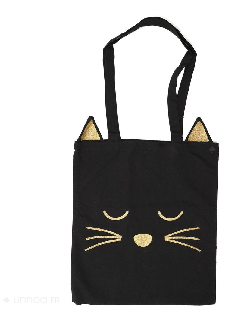 Tote Bag CAT Noir Noir - Kiabi