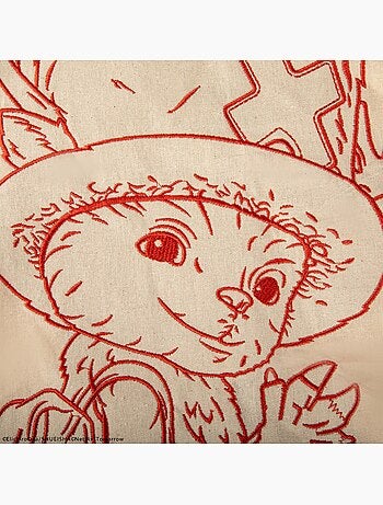 Tote Bag Croquis de Chopper Brodé - One Piece