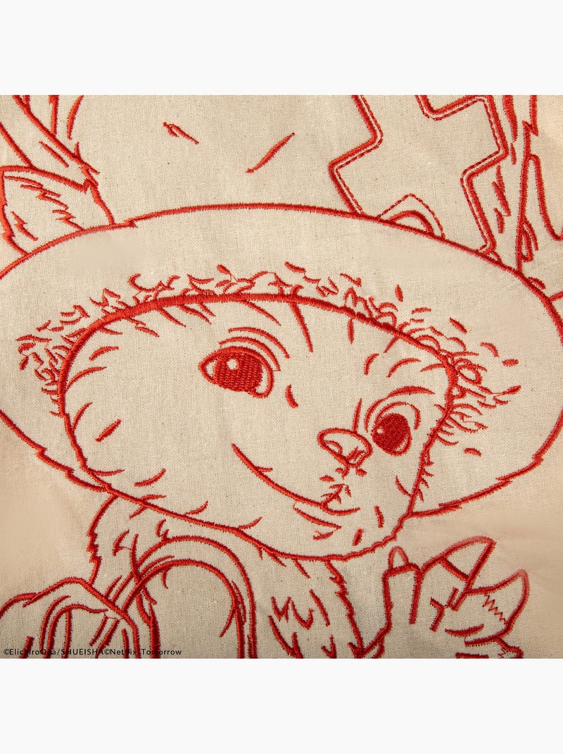 Tote Bag Croquis de Chopper Brodé - One Piece Beige - Kiabi