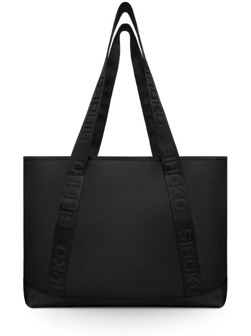 Tote bag de sport et voyage fitness homme et femme bootcamp Noir - Kiabi