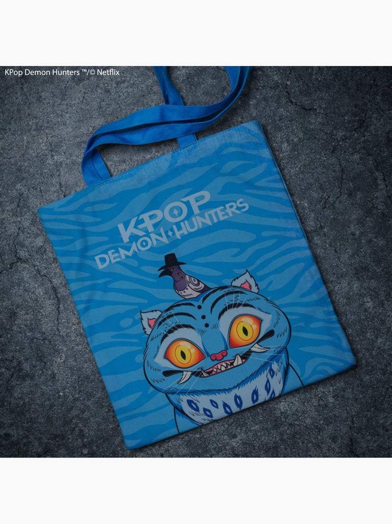 Tote Bag Derpy & Sussie - KPop Demon Hunters Bleu - Kiabi