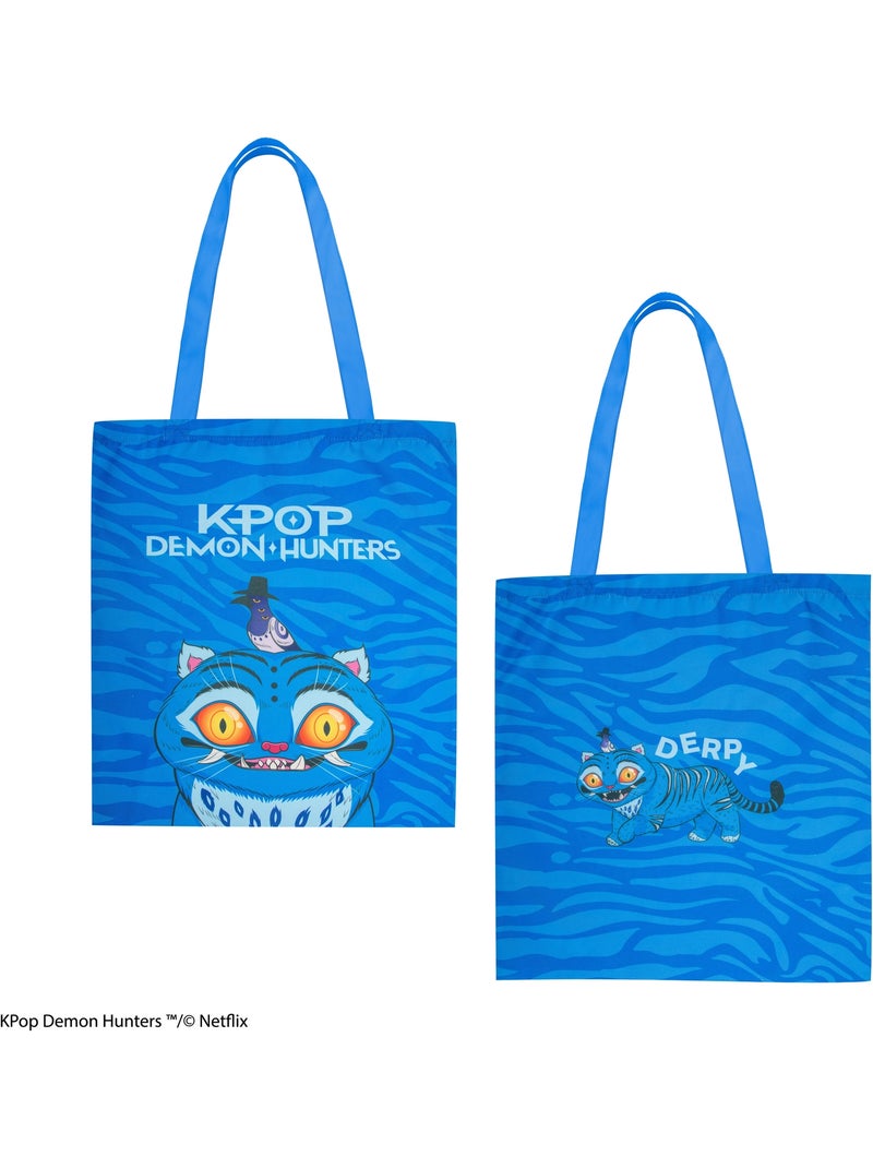 Tote Bag Derpy & Sussie - KPop Demon Hunters Bleu - Kiabi