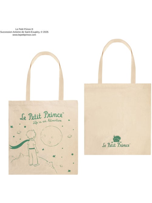Tote Bag en Coton Mirage au Clair de Lune - Le Petit Prince - Kiabi
