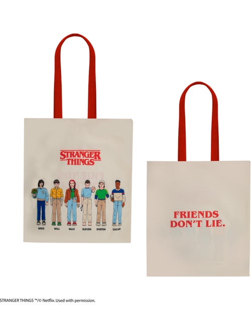 Tote Bag Friends Don't Lie - Stranger Things - Kiabi