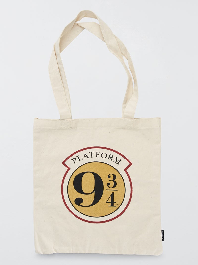 Tote bag 'Harry Potter' Beige - Kiabi