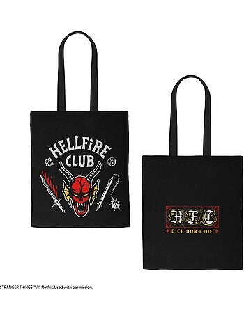 Tote Bag Hellfire Club - Stranger Things