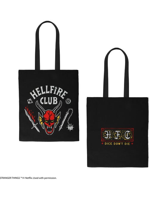 Tote Bag Hellfire Club - Stranger Things - Kiabi