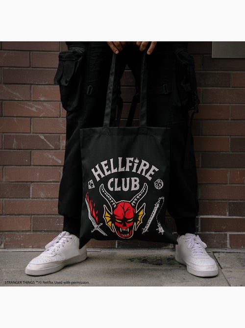 Tote Bag Hellfire Club - Stranger Things - Kiabi