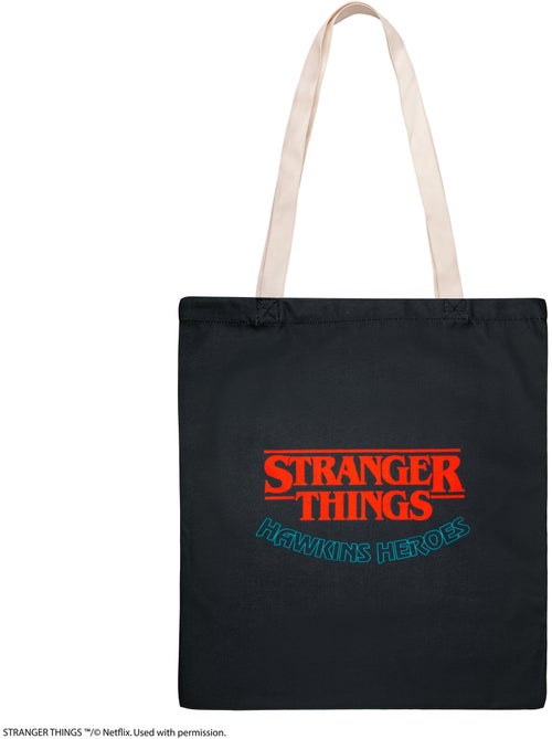 Tote bag la dernière aventure - stranger things - Kiabi