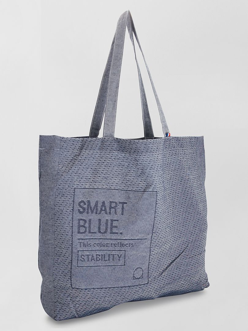 Tote bag madeinFrance bleu Kiabi 2.00€