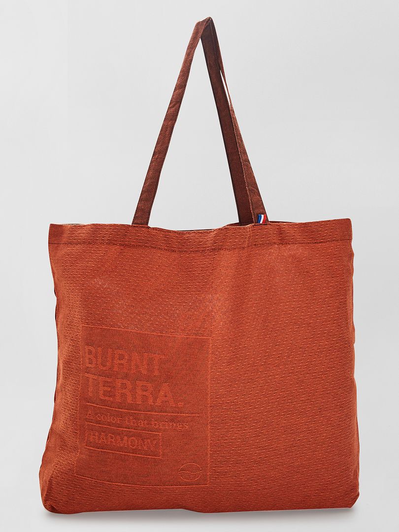 Tote bag madeinFrance ROUGE Kiabi 1.20€