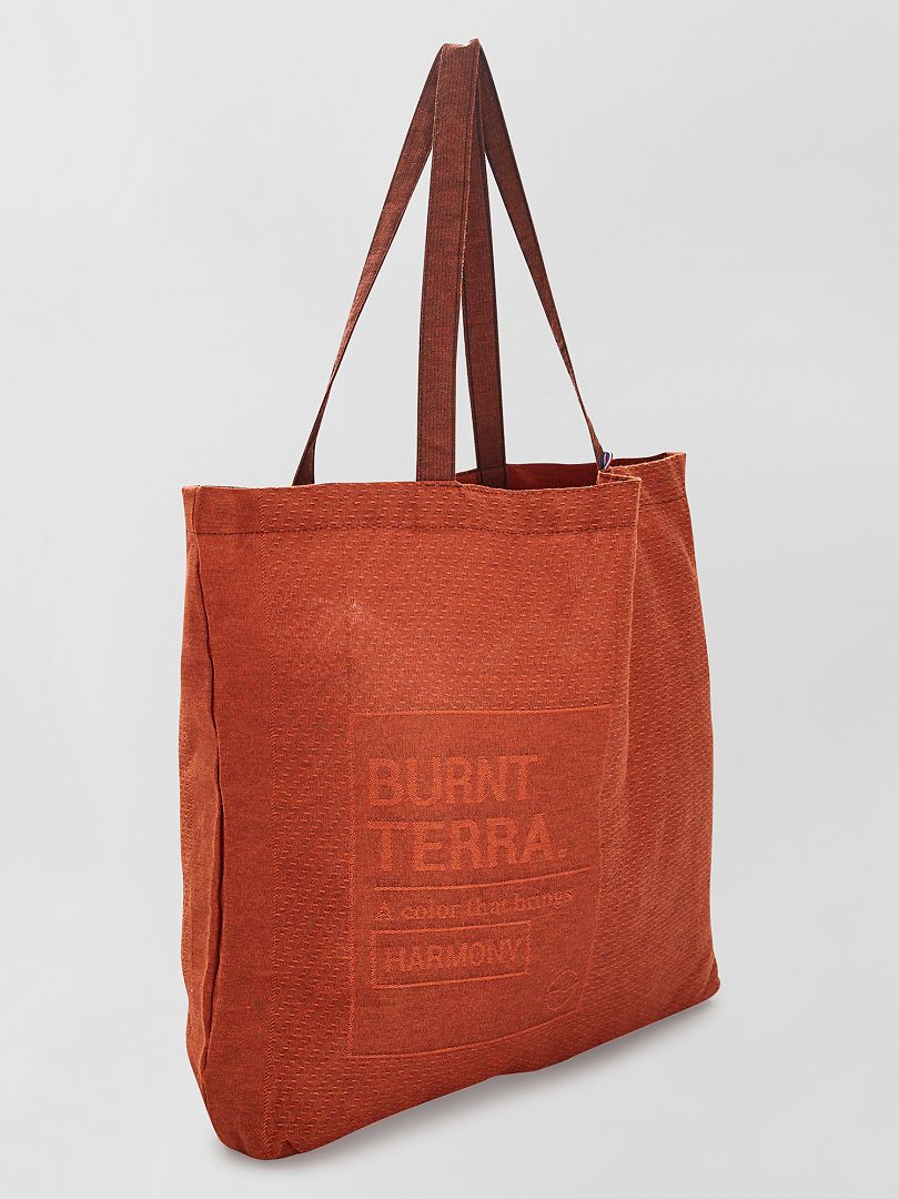 Tote bag madeinFrance ROUGE Kiabi 1.20€