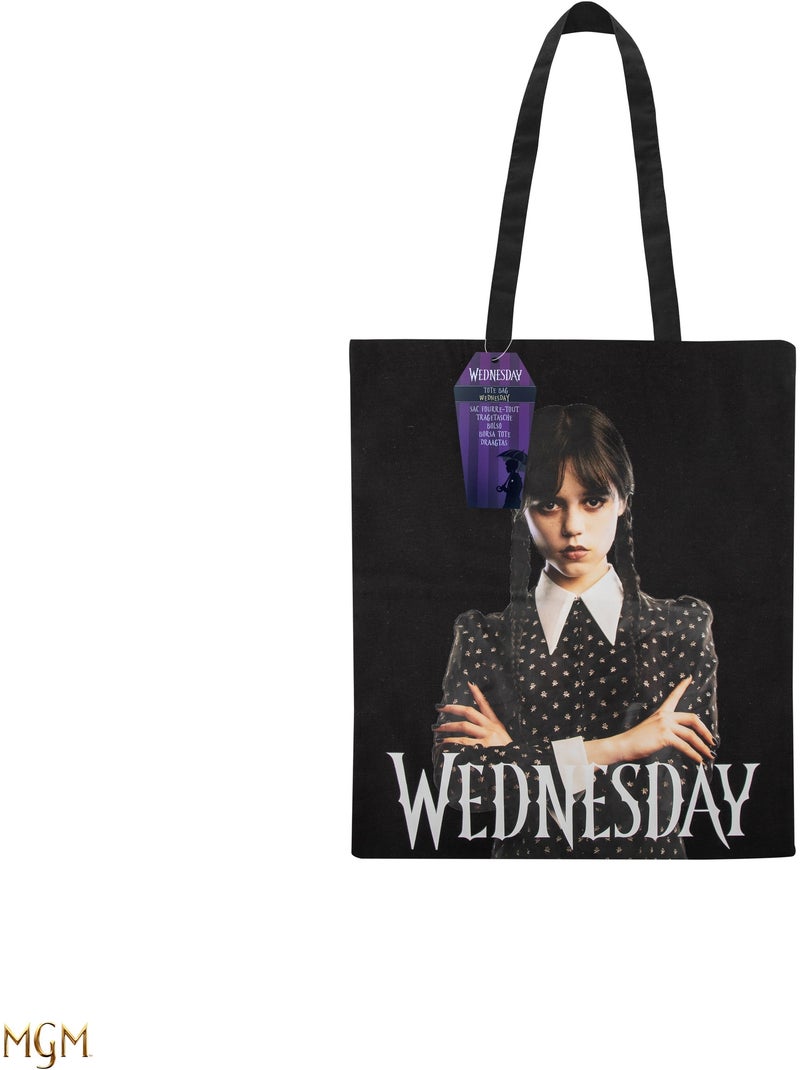 Tote Bag Mercredi Addams - Mercredi Noir - Kiabi