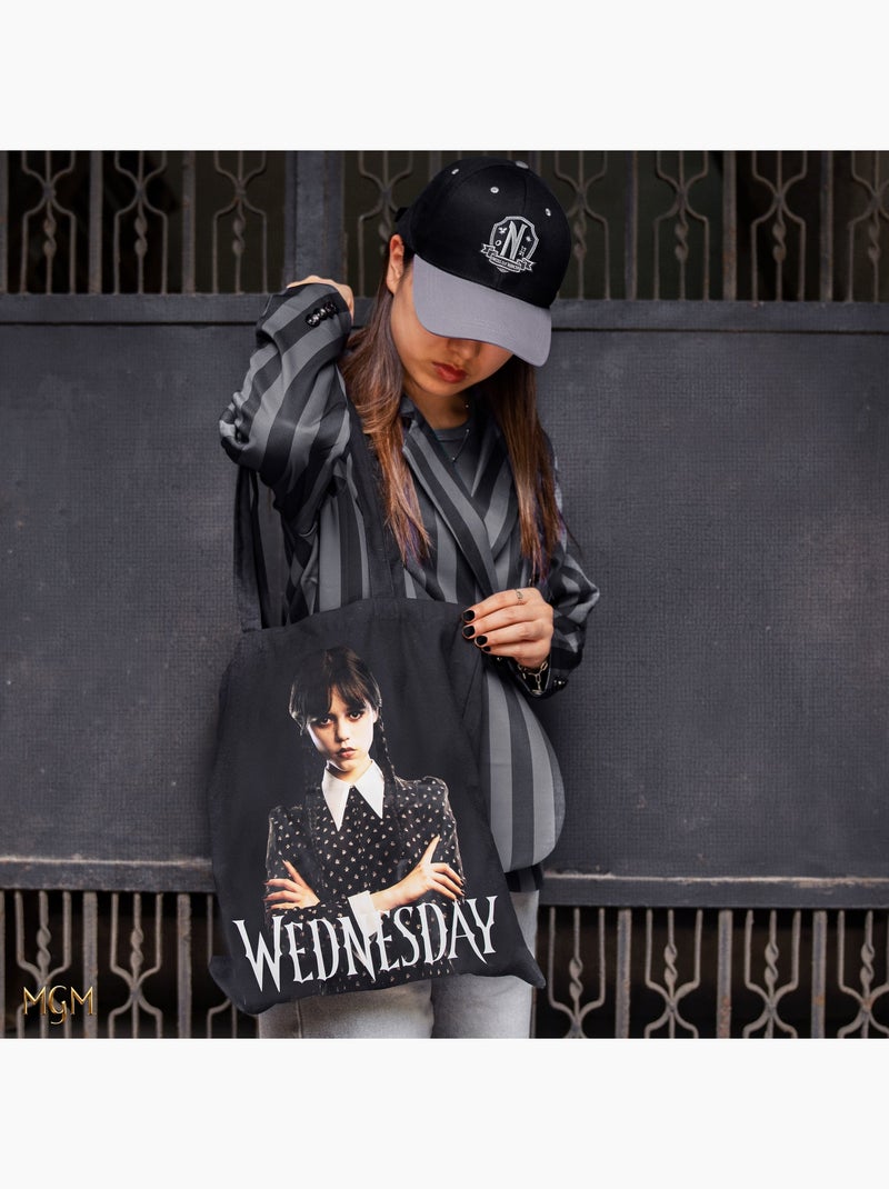 Tote Bag Mercredi Addams - Mercredi Noir - Kiabi