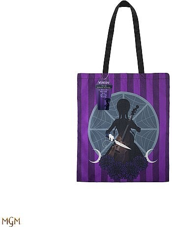 Tote Bag Mercredi et son violoncelle - Mercredi