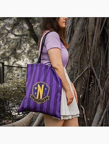 Tote Bag Mercredi et son violoncelle - Mercredi