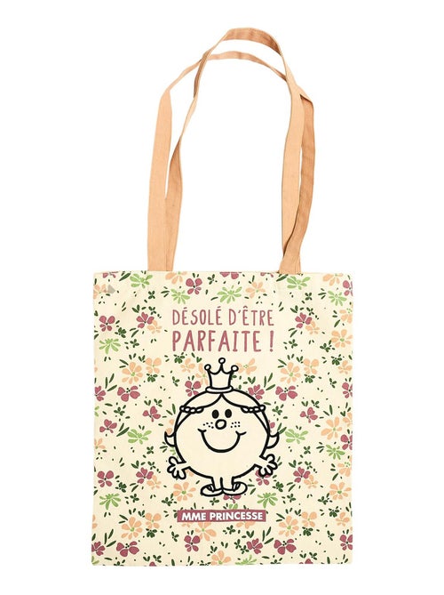 Tote Bag MONSIEUR MADAME Madame Princesse - Kiabi