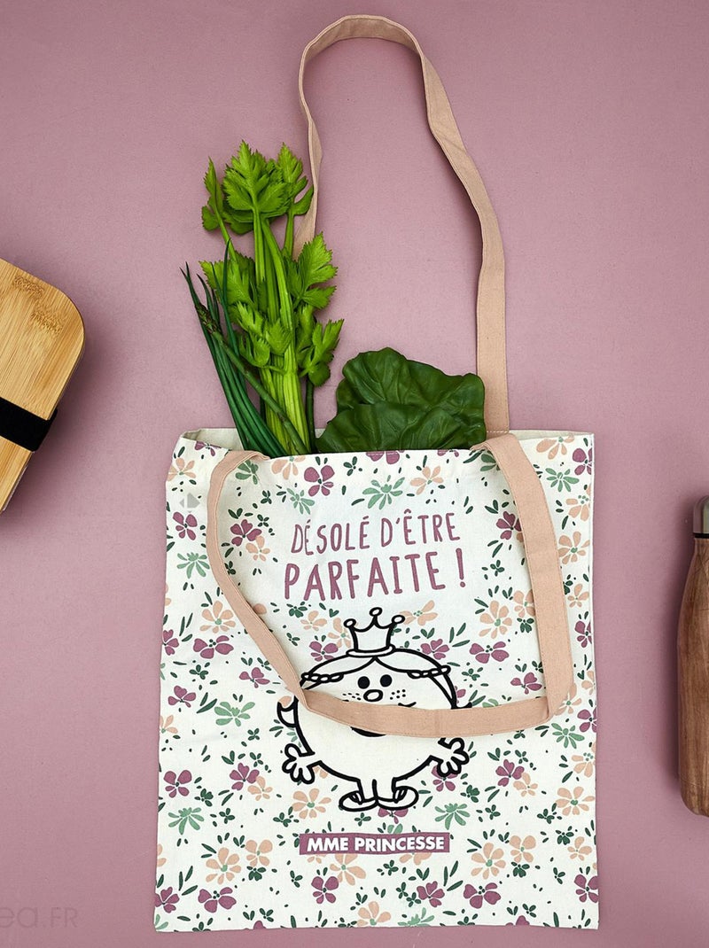 Tote Bag MONSIEUR MADAME Madame Princesse Multicolore - Kiabi