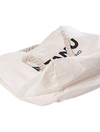 Tote bag motif/style tressé - fitanu
