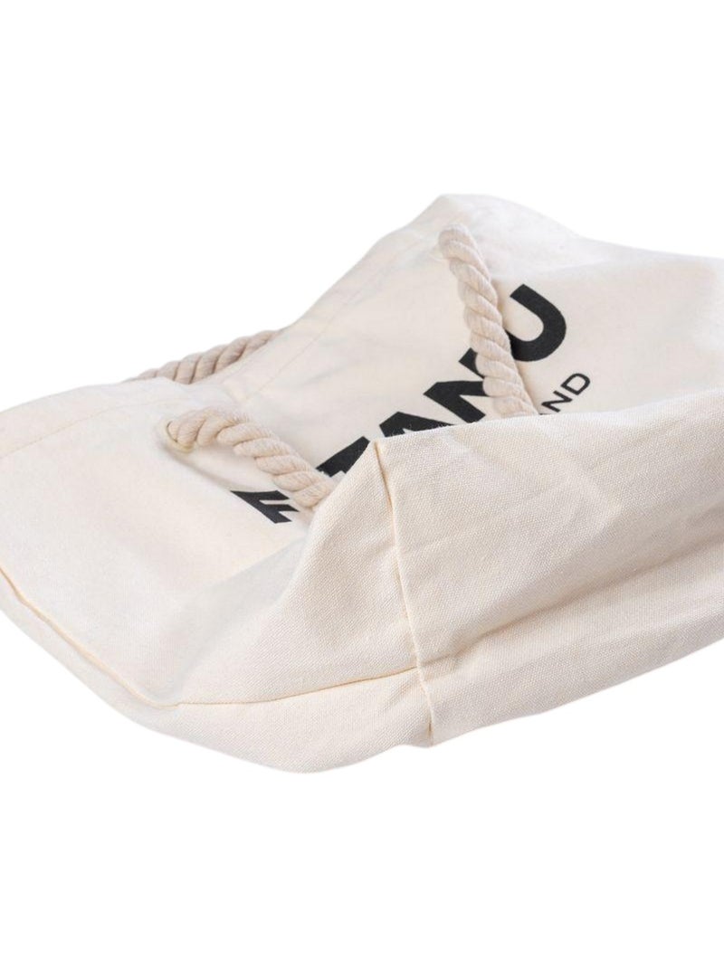Tote bag motif/style tressé - fitanu Blanc - Kiabi
