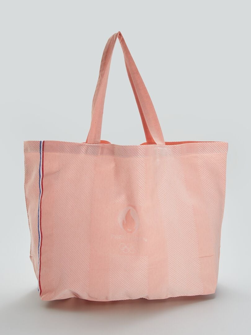 Tote bag 'Paris 2024' Rose - Kiabi