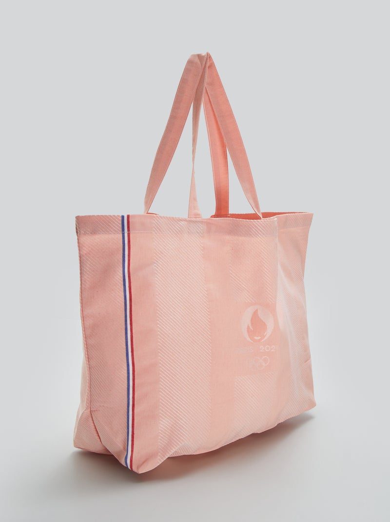 Tote bag 'Paris 2024' Rose - Kiabi