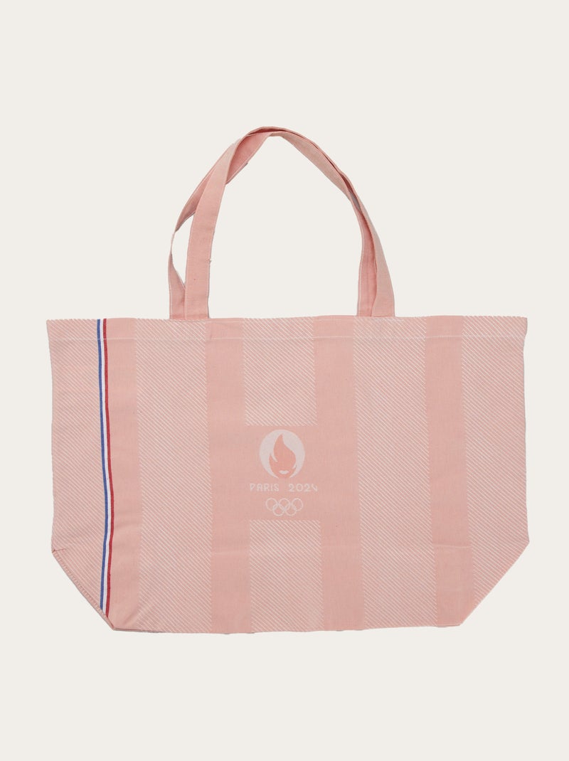 Tote bag 'Paris 2024' Rose - Kiabi