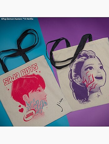 Tote Bag Rumi & Jinu - KPop Demon Hunters