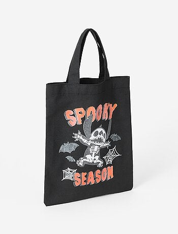 Tote bag / Sac à bonbons pour Halloween 'Stitch' 'Disney'
