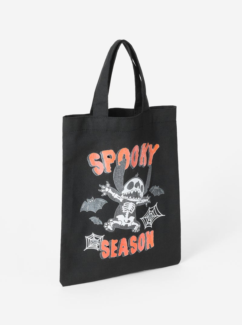Tote bag / Sac à bonbons pour Halloween 'Stitch' 'Disney' Noir - Kiabi