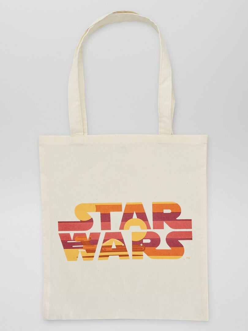 Tote bag Star Wars Beige Kiabi 3.50