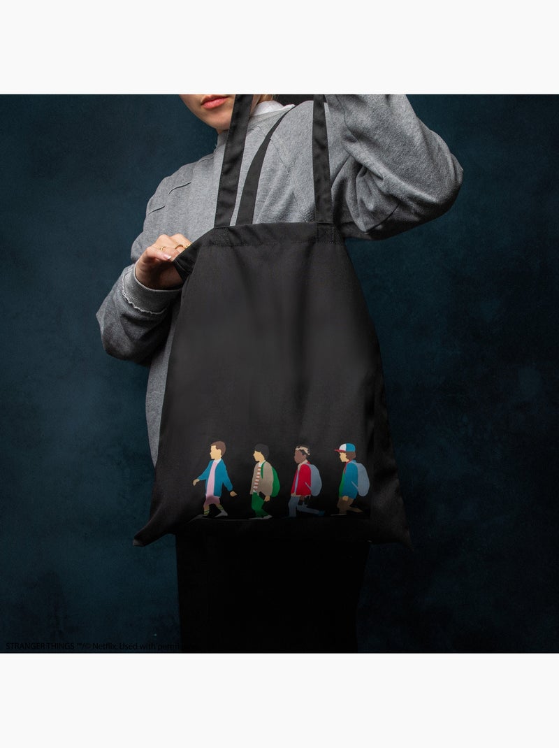 Tote Bag Stranger Things - Stranger Things Noir - Kiabi