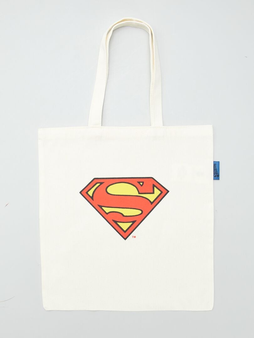 Tote bag 'Superman' Beige - Kiabi