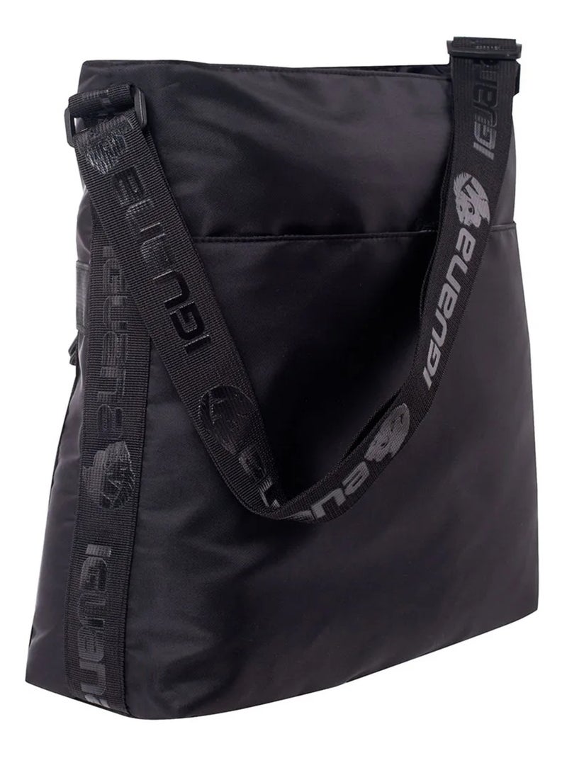 Tote bag totem - iguana Noir - Kiabi
