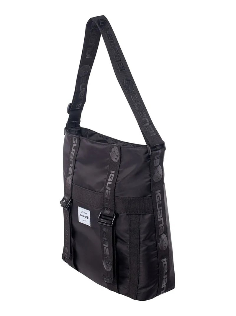 Tote bag totem - iguana Noir - Kiabi