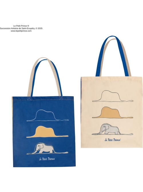 Tote Bag Un Boa qui Digère un Éléphant - Le Petit Prince - Kiabi
