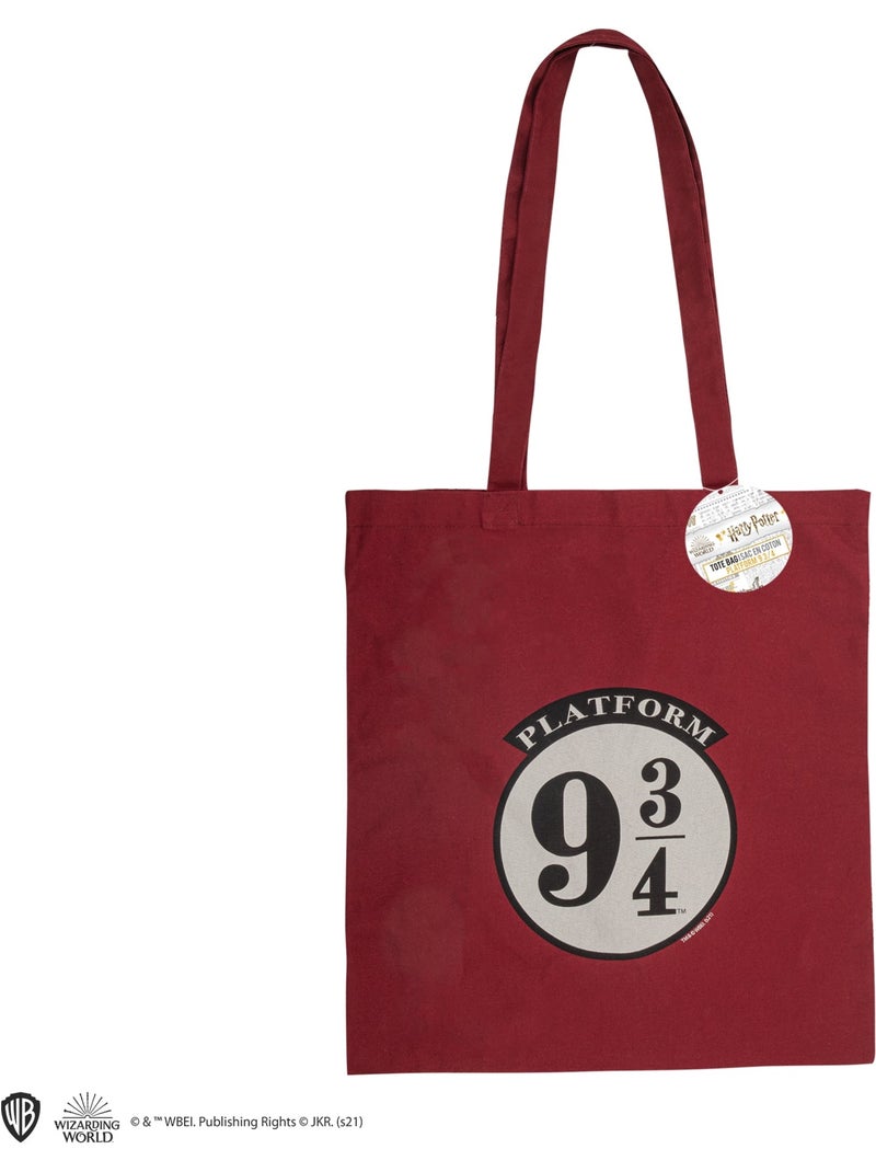 Tote bag voie 9¾ - harry potter Rouge - Kiabi
