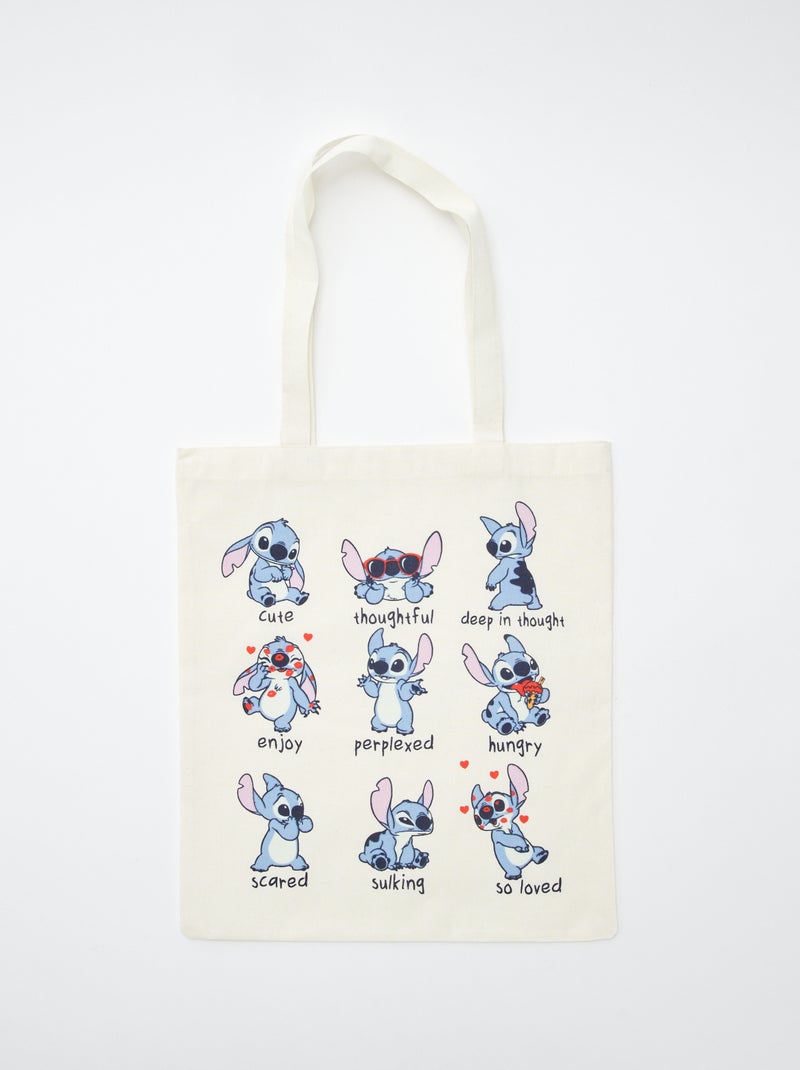 Tote bag XL 'Disney' BLANC - Kiabi