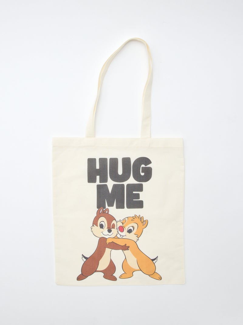 Tote bag XL 'Disney' Blanc - Kiabi