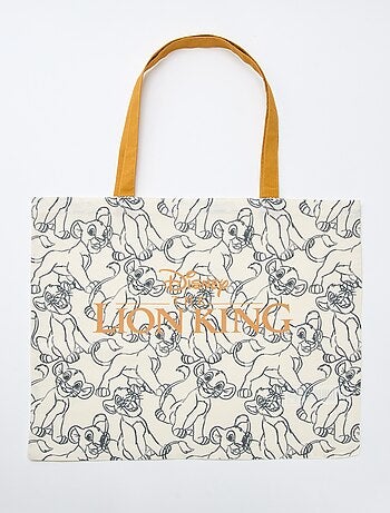 Tote bag XL en tissu 'Simba'