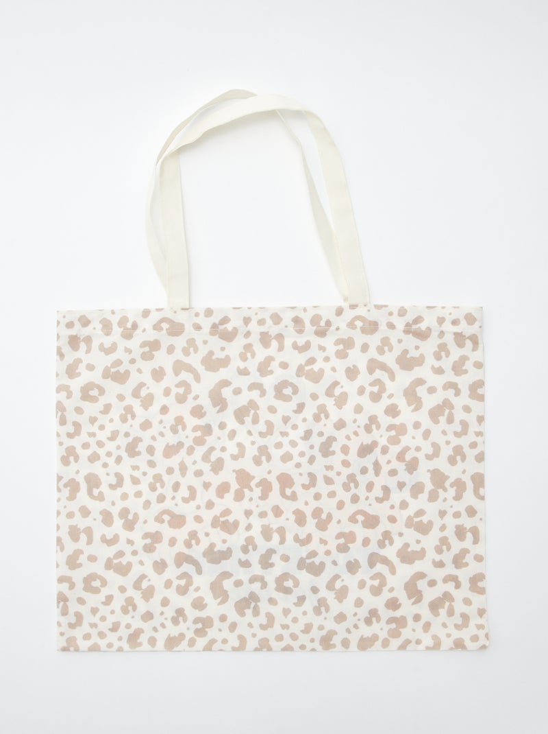 Tote bag XL 'Simba' 'Disney' BLANC - Kiabi
