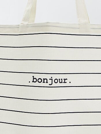 Tote-bag XXL en toile