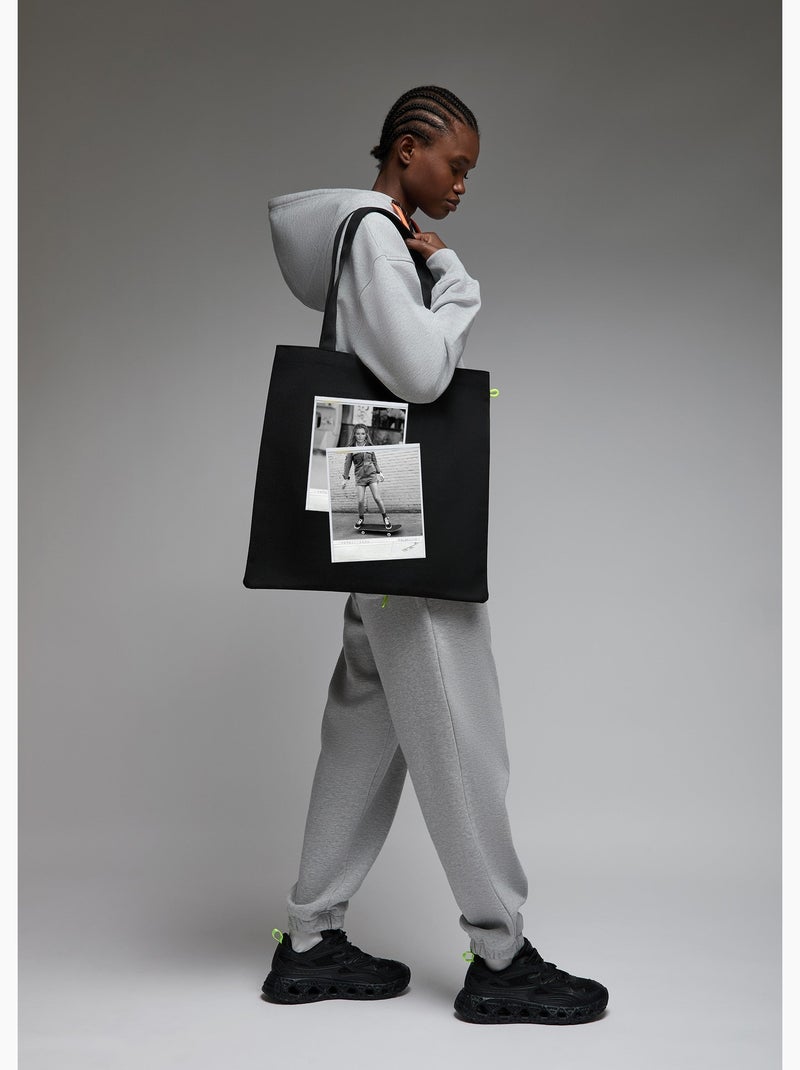 Tote bag yoko skate moss  femme - sae paris Noir - Kiabi