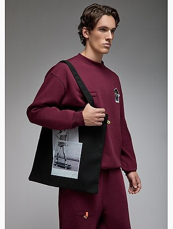 Tote bag yoko skate moss homme - sae paris