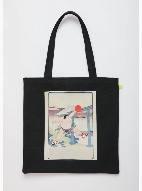 Tote bag yoko sumo dunk femme - sae paris - Kiabi Tote bag yoko sumo dunk femme - sae paris - Kiabi