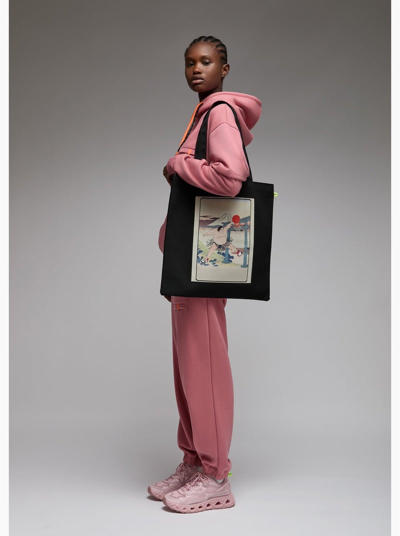 Tote bag yoko sumo dunk  femme - sae paris Noir - Kiabi