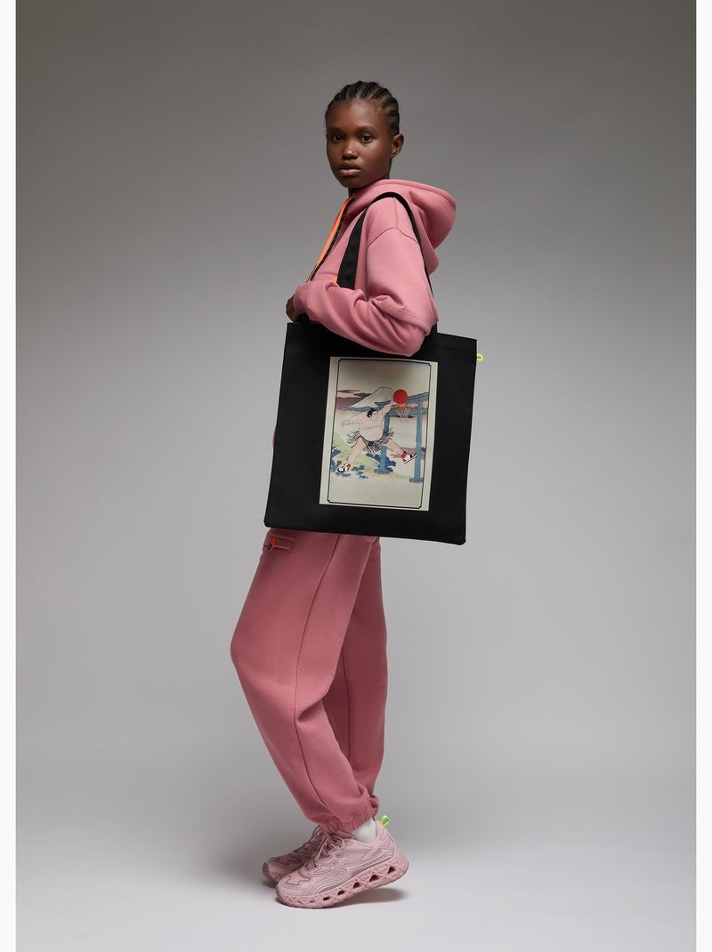Tote bag yoko sumo dunk  femme - sae paris Noir - Kiabi