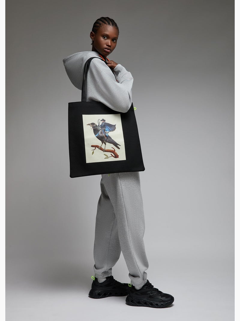 Tote bag yoko zorro  femme - sae paris Noir - Kiabi