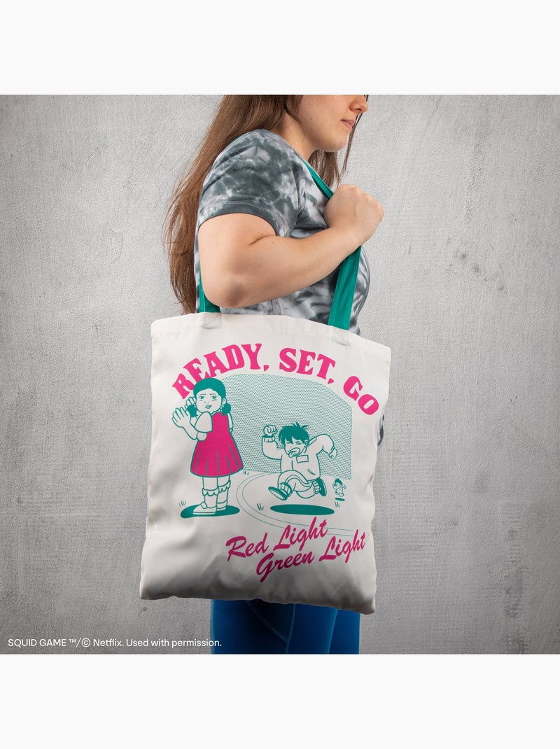 Tote Bag Young-Hee - Squid Game Blanc - Kiabi