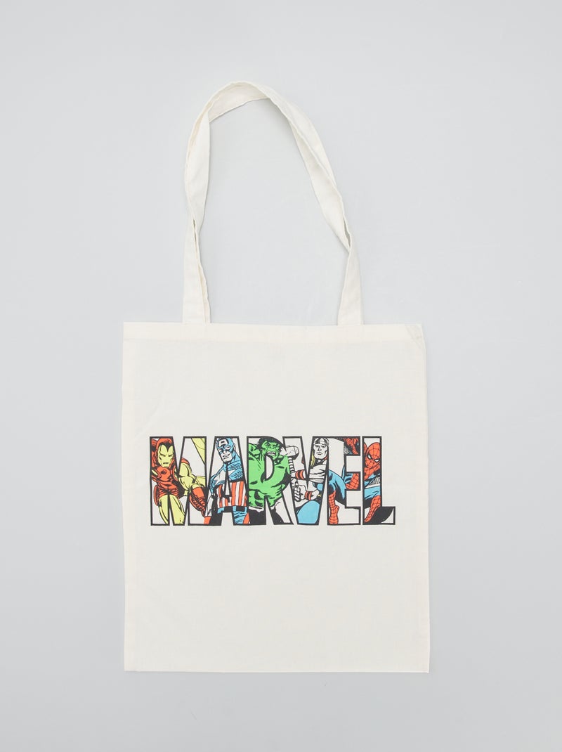 Totebag 'Avengers' Beige - Kiabi